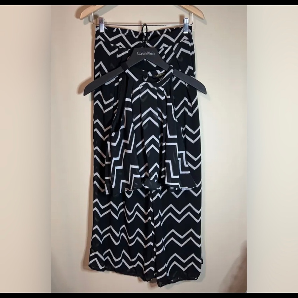 Crop top and Pants Set